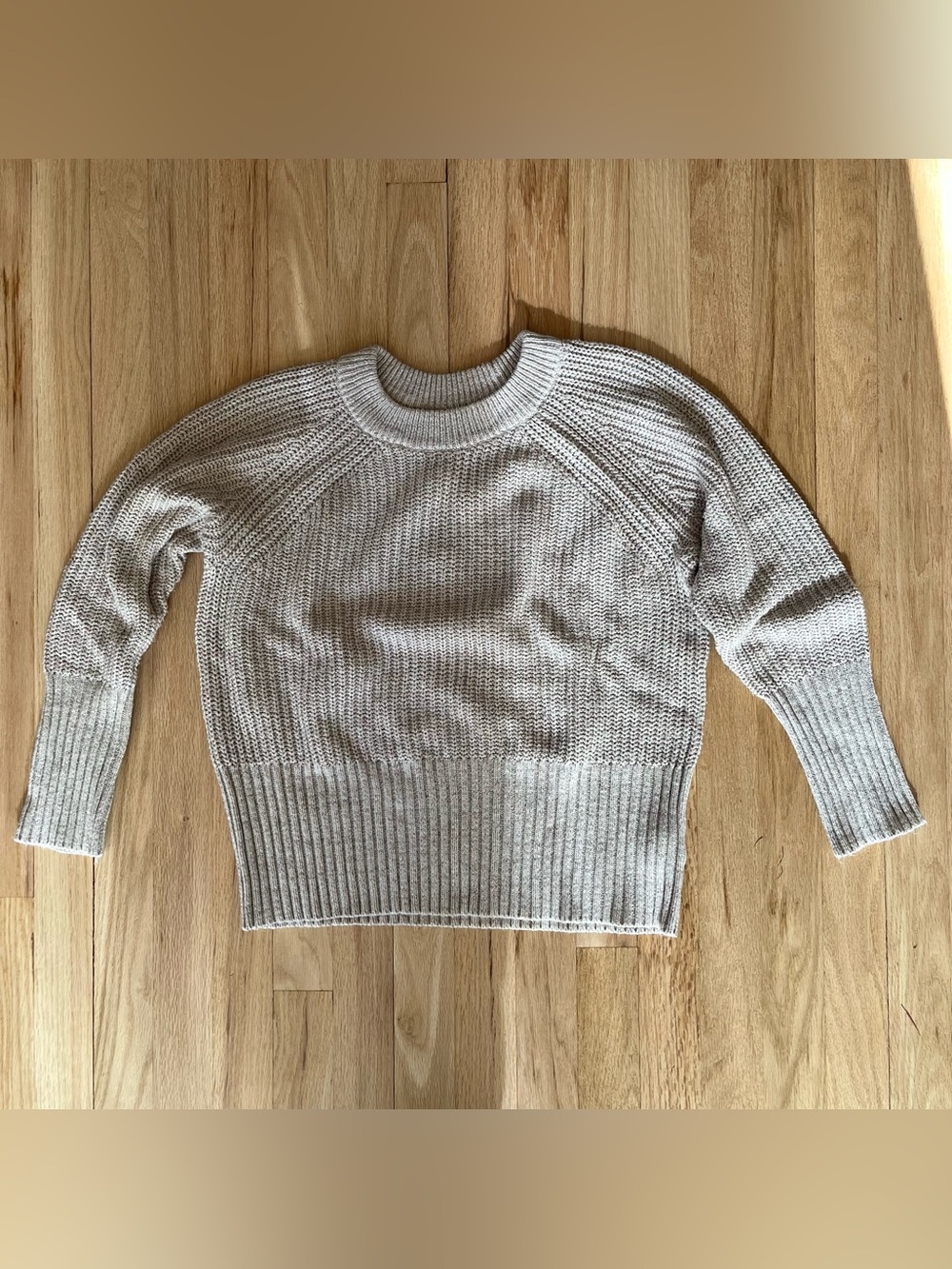 Universal Thread Women's Crewneck Sweater in Oatmeal